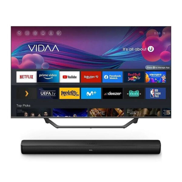 Hisense 65A8383F 4K Ultra HD LED Smart TV, VIDAA, 65.0″ - Image 6